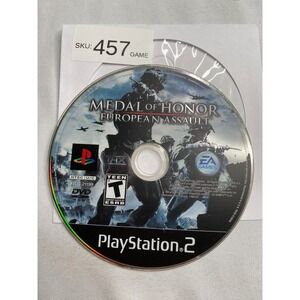 Medal of Honor European Assault Sony PlayStation 2